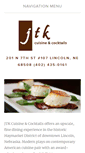 Mobile Screenshot of jtkrestaurant.com